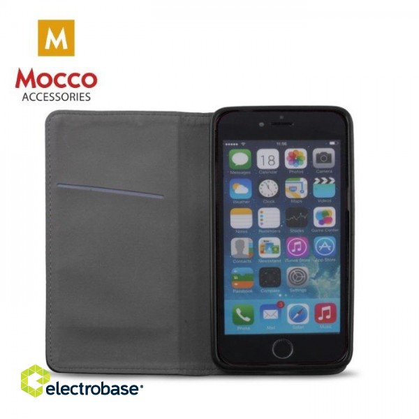 Mocco Smart Magnet Book Case For LG K10 / K11 (2018) Blue image 4