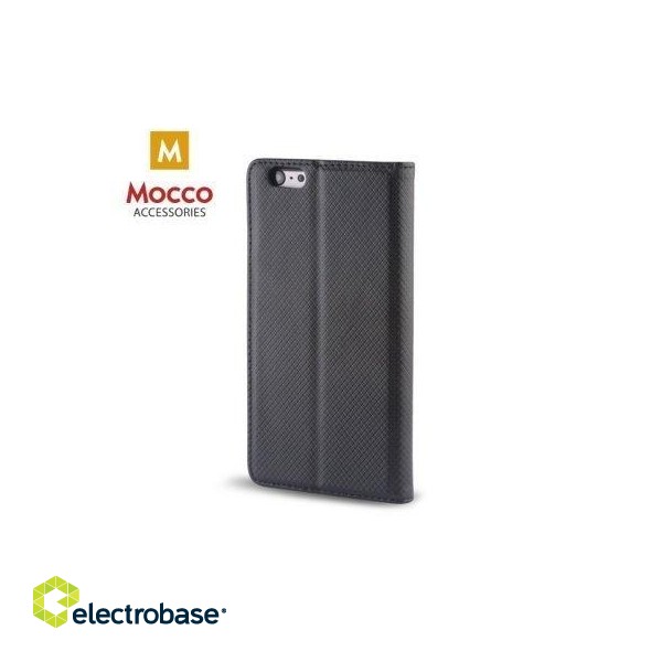 Mocco Smart Magnet Book Case Grāmatveida Maks Telefonam LG K100 K3 Melns image 2