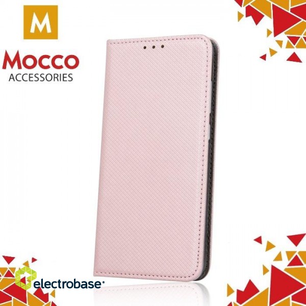 Mocco Smart Magnet Book Case Grāmatveida Maks Telefonam Sony Xperia XA1 Rozā image 1