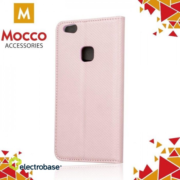 Mocco Smart Magnet Book Case Grāmatveida Maks Telefonam Sony Xperia XA1 Rozā image 2