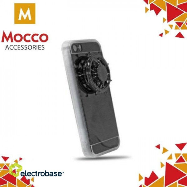 Mocco Spinner Mirror Case Чехол + Спиннер для телефона Samsung A320 Galaxy A3 (2017) Серый