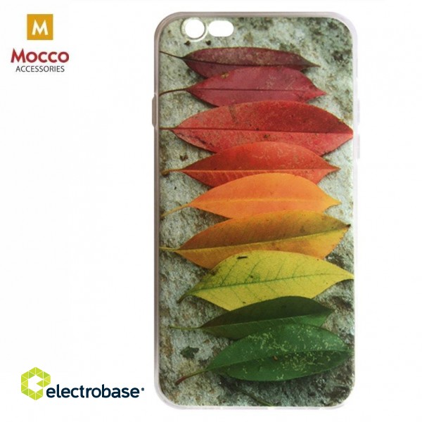 Mocco Trendy Leaves Silicone Back Case for Samsung G920 Galaxy S6