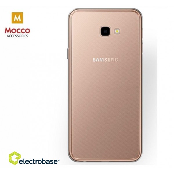 Mocco Ultra Back Case 0.3 mm Aizmugurējais Silikona Apvalks Priekš Samsung J415 Galaxy J4 Plus (2018) Caurspīdīgs