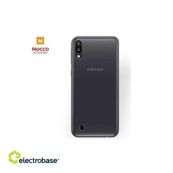 Mocco Ultra Back Case 0.3 mm Aizmugurējais Silikona Apvalks Priekš Samsung M105 Galaxy M10 Caurspīdīgs image 1