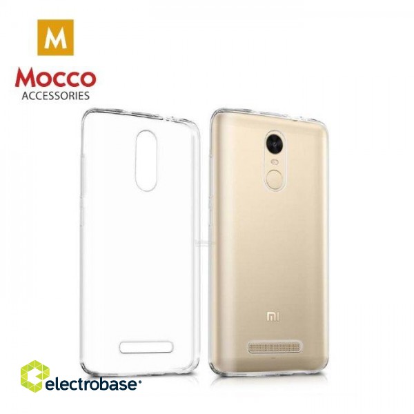 Mocco Ultra Back Case 0.3 mm Silicone Case for Huawei Y9 (2018) Transparent image 1