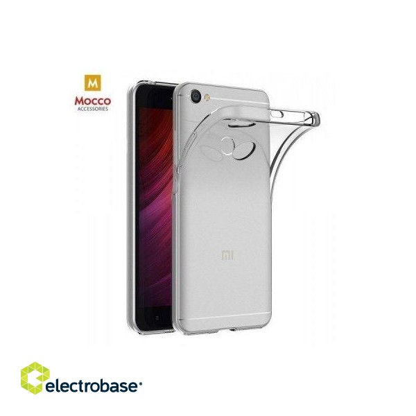 Mocco Ultra Back Case 0.3 mm Silicone Case for Xiaomi Mi 6 Transparent