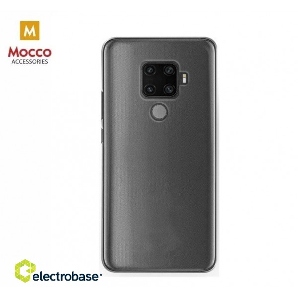 Mocco Ultra Back Case 0.3 mm Aizmugurējais Silikona Apvalks Huawei Mate 30 Lite Caurspīdīgs image 1