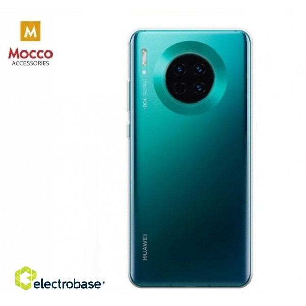 Mocco Ultra Back Case 0.3 mm Aizmugurējais Silikona Apvalks Huawei Mate 30 Caurspīdīgs image 1