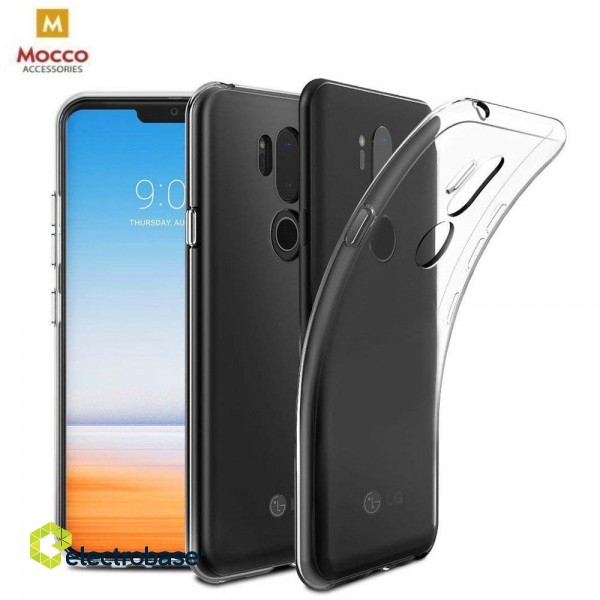 Mocco Ultra Back Case 0.3 mm Silicone Case for LG K500N X Screen Transparent