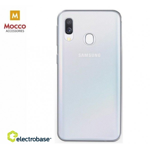 Mocco Ultra Back Case 1 mm Silicone Case for Samsung A105 Galaxy A10 Transparent paveikslėlis 1