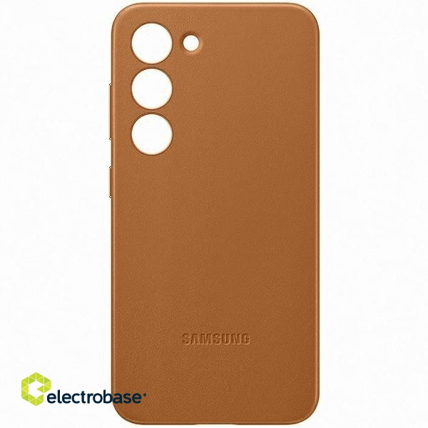 Samsung Leather Cover Maks Priekš Samsung Galaxy S23 + image 2