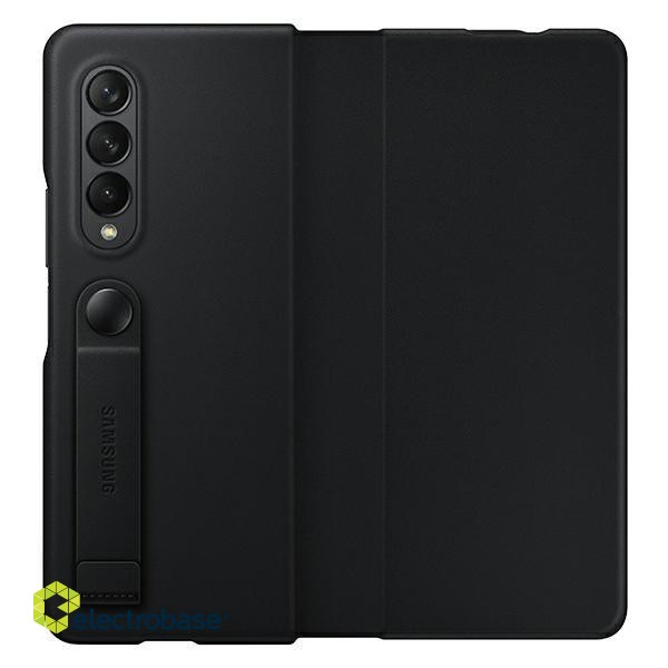 Samsung Z Fold 3 Leather Flip Cover image 4