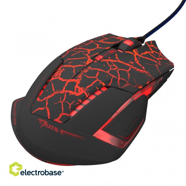 E-Blue EMS600 Mazer Pro Gaming Mouse with Additional Buttons / 2500 DPI / Avago Chipset / USB paveikslėlis 5