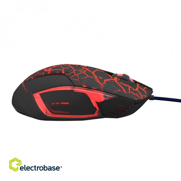E-Blue EMS600 Mazer Pro Gaming Mouse with Additional Buttons / 2500 DPI / Avago Chipset / USB paveikslėlis 6