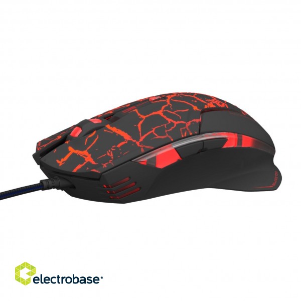 E-Blue EMS600 Mazer Pro Gaming Mouse with Additional Buttons / 2500 DPI / Avago Chipset / USB paveikslėlis 2