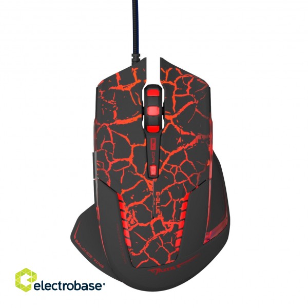E-Blue EMS600 Mazer Pro Gaming Mouse with Additional Buttons / 2500 DPI / Avago Chipset / USB image 3