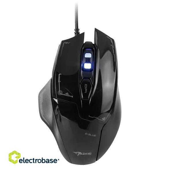 E-Blue EMS642 Master Of Destiny Gaming Mouse with Additional Buttons / LED / 3000 DPI / Avago Chipset / USB paveikslėlis 1