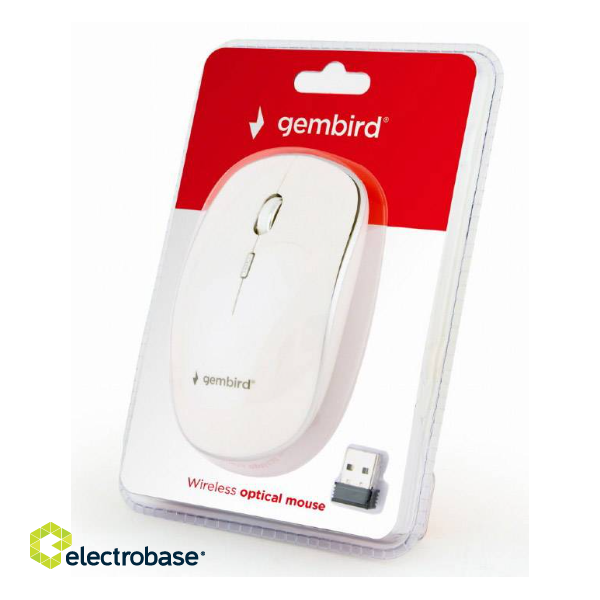Gembird MUSW-4B-01 Wireless Mouse paveikslėlis 2