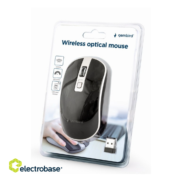 Gembird MUSW-4B-06-BS Wireless Mouse image 2