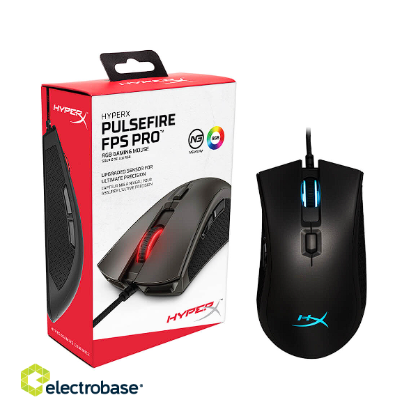 HyperX HX-MC003B Pulsefire FPS Pro Computer Mouse image 2