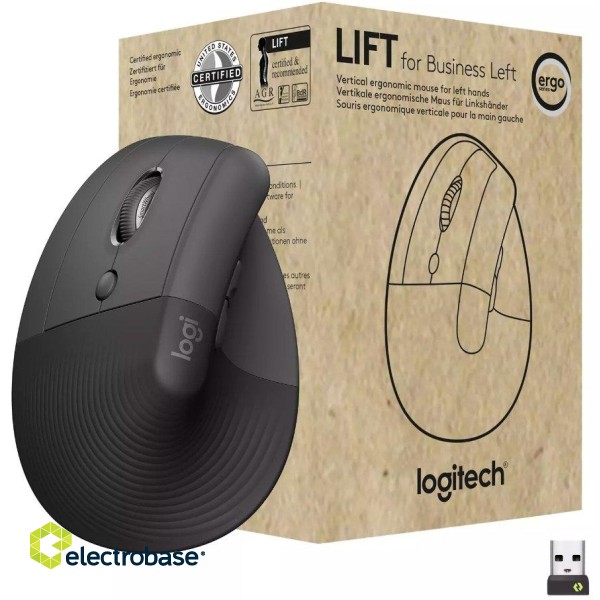Logitech Mouse Lift for Business Mouse image 3