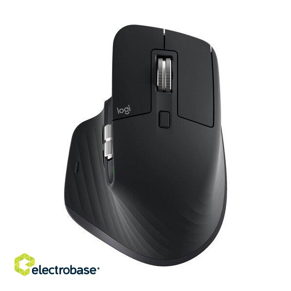 Logitech MX Master 3S Graphite Bluetooth Wireless Mouse image 1