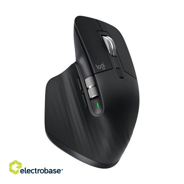 Logitech MX Master 3S Graphite Bluetooth Wireless Mouse paveikslėlis 3