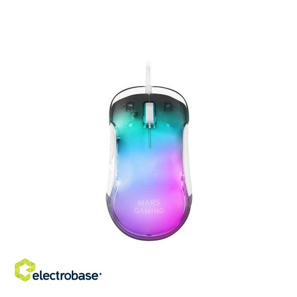 Mars Gaming MMGLOWW Gaming Mouse 12800DPI / 1000Hz / Chroma-Glow image 1