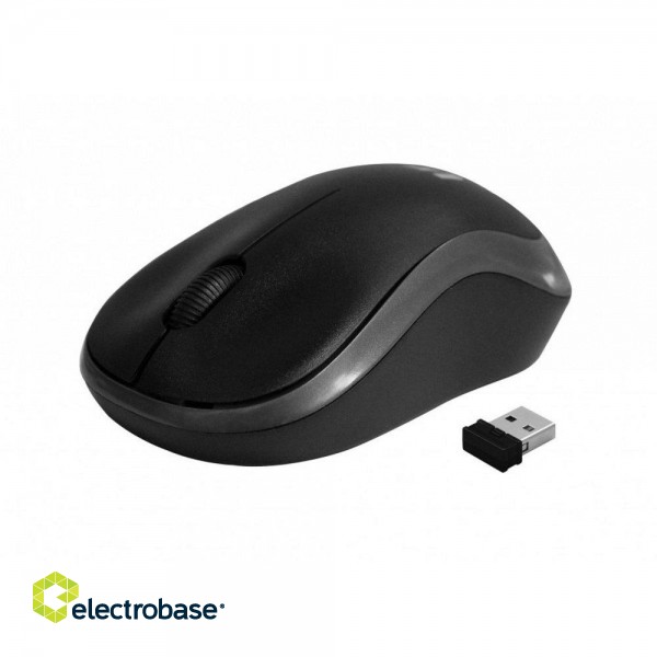 Rebeltec RBLMYS00050 Wireless 2.4Ghz Mouse with 1000 DPI USB Silver image 2
