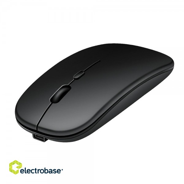 RoGer PM33 Rechargeable Wireless Mouse 1600DPI / 2.4GHz / Silent image 3