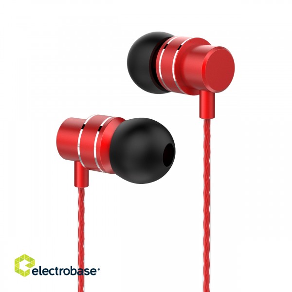 Lenovo HF118 In-Ear Wired Earphones with built-in Mic paveikslėlis 1