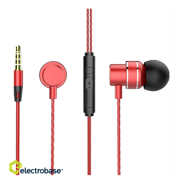Lenovo HF118 In-Ear Wired Earphones with built-in Mic paveikslėlis 2