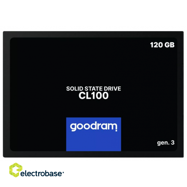 Goodram CL100 Gen.3 SSD Disks 120GB image 2