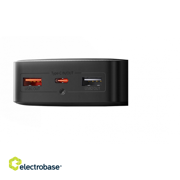 Baseus Bipow Powerbank Ārējas Uzlādes Baterija / 20000mAh /  2x USB / USB-C / 25W image 4