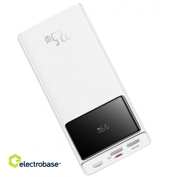 Baseus Star-Lord Powerbank  Ārējas Uzlādes Baterija USB / USB-C / 22.5W / 30000mAh image 3