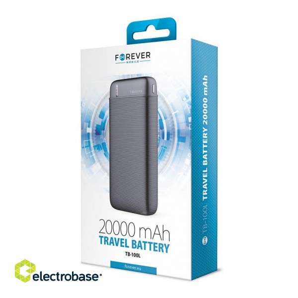 Forever TB-100L Power Bank 20000 mAh Universal Charger for devices paveikslėlis 6