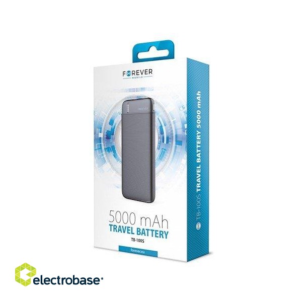 Forever TB-100S Power Bank 5000 mAh Universal Charger for devices image 4