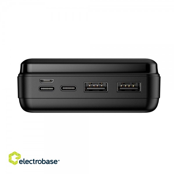 Maxlife MXPB-01 Power Bank / Micro USB / Type-C / 2x USB / 30000 mAh paveikslėlis 3