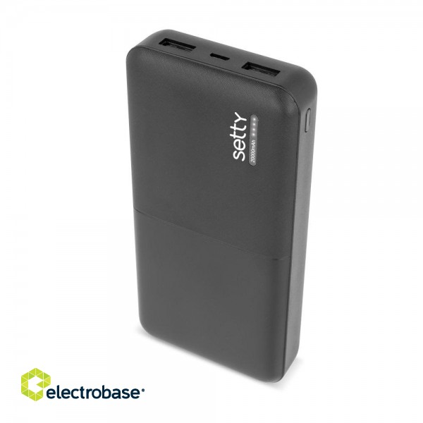 Setty  Power Bank 20000mAh Universal Charger for devices image 1