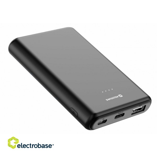 Swissten Line Power Bank Переносная зарядная батарея USB / USB-C / Micro USB / 10W / 5000 mAh фото 3