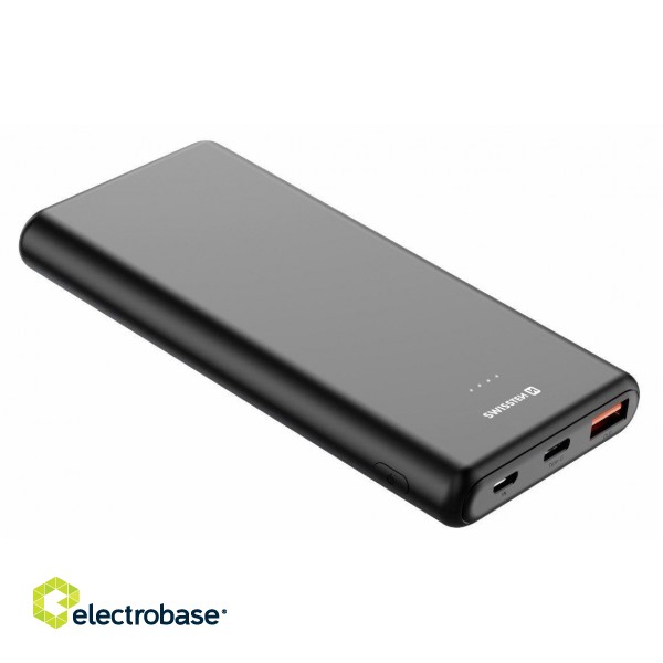 Swissten Line Power Bank Переносная зарядная батарея USB / USB-C / Micro USB / 20W / 10000 mAh фото 3