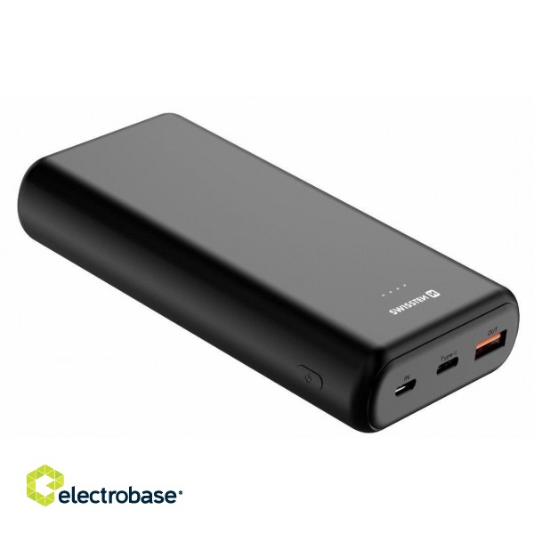 Swissten Line Power Power Bank USB / USB-C / Micro USB / 20W / 20000 mAh paveikslėlis 3