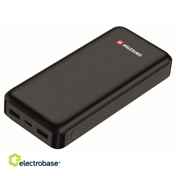 Swissten Worx Power Banka Universāla Ārējas Uzlādes Baterija 2x 2.4А USB / Smart IC / 20000 mAh image 3