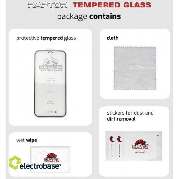 Swissten Raptor Diamond Ultra Clear Full Face Tempered Glass Aizsargstikls Priekš Xiaomi 14 image 8