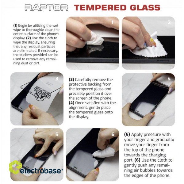 Swissten Raptor Diamond Ultra Clear Full Face Tempered Glass Aizsargstikls Priekš Xiaomi 14 image 9