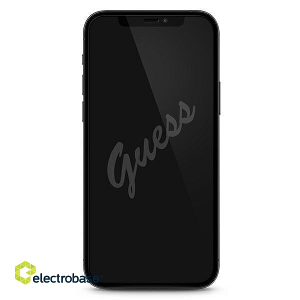 Guess GUSPP12MSLTR Vintage Magic Logo Tempered Glass Full Coverage Apple iPhone 12 / 12 Pro paveikslėlis 2