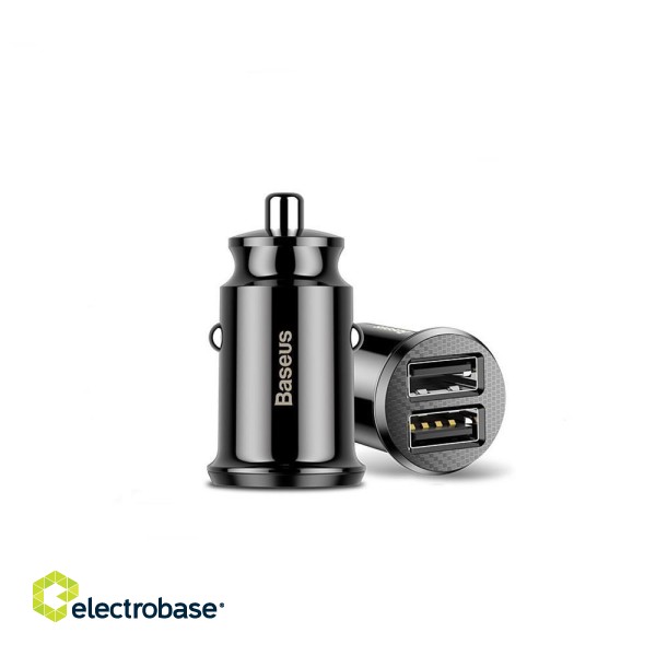 Baseus CCALL-ML01 Car charger Grain 2 x USB 3.1A image 1