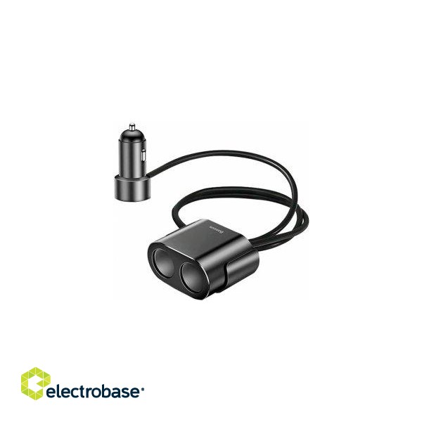 Baseus One to Two Car Charger image 1