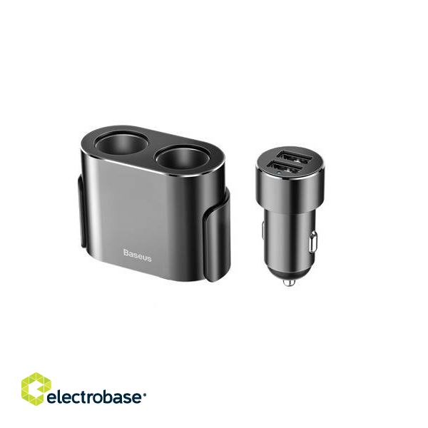 Baseus One to Two Car Charger image 2