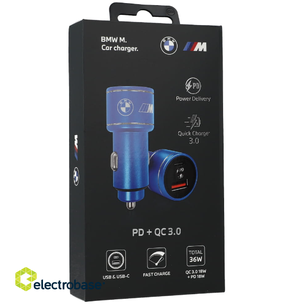 BMW BMCCMUSBCB Зарядное Устройство USB / USB-C 36W фото 2